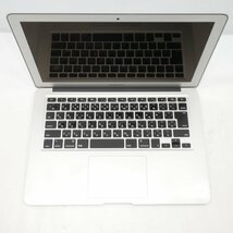 1円～ Apple MacBook Air 13インチ 2017 Core i5-5350U 1.8GHz/8GB/SSD256GB/OS無/動作未確認/AC無【栃木出荷】_画像3