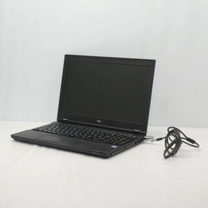 1円～ NEC VersaPro VKM17D-3 Core i5-8350U 1.7GHz/8GB/HDD500GB/DVD/15インチ/OS無/動作未確認【栃木出荷】