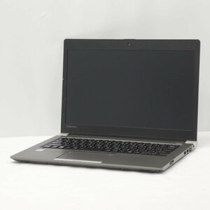 【ジャンク】TOSHIBA DynaBook R63/K Core i5-6200U 2.3GHz/8GB/SSD256GB/13インチ/OS無【栃木出荷】