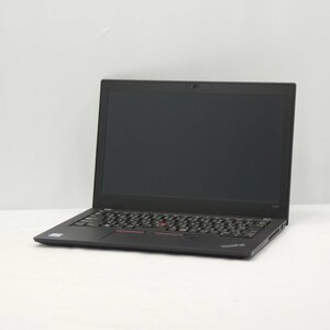 1円～ Lenovo ThinkPad X280 Core i5-8250U 1.6GHz/16GB/SSD128GB/12インチ/OS無/動作未確認【栃木出荷】