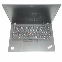 1円～ Lenovo ThinkPad X280 Core i5-8250U 1.6GHz/16GB/SSD119GB/12インチ/OS無/動作未確認【栃木出荷】_画像3