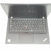 1円～Lenovo ThinkPad X280 Core i5-8250U 1.6GHz/16GB/SSD119GB/12インチ/OS無/動作未確認【栃木出荷】_画像3