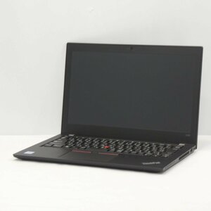 1円～ Lenovo ThinkPad X280 Core i5-8250U 1.6GHz/16GB/SSD119GB/12インチ/OS無/動作未確認【栃木出荷】