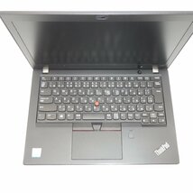 1円～ Lenovo ThinkPad X280 Core i5-8250U 1.6GHz/16GB/SSD119GB/12インチ/OS無/動作未確認【栃木出荷】_画像3