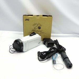 1円～ JVC ハイビジョンビデオカメラ Everio R GZ-R470-W シャインホワイト【栃木出荷】