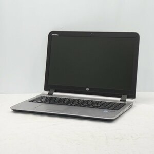 【ジャンク】HP ProBook 450 G3 Core i5-6200U 2.3GHz/4GB/HDD無/DVDマルチ/15インチ/OS無/AC無【栃木出荷】