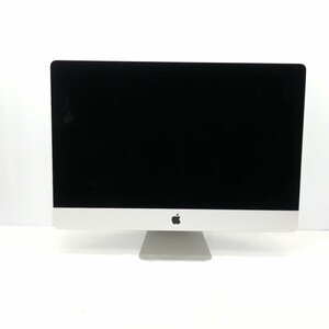 1円～ Apple iMac Retina 5K 27インチ 2017 Core i5-7600K 3.8GHz/16GB/SSD121GB+HDD2TBGB/OS無/動作未確認【同梱不可】