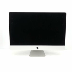 1円～ Apple iMac Retina 5K 27インチ 2017 Core i5-7600K 3.8GHz/16GB/SSD121GB+HDD2TBGB/OS無/動作未確認【同梱不可】