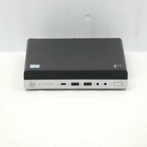 HP EliteDesk 800 G5 Desktop Mini Core i5-9500T 2.2GHz/8GB/HDD500GB/OS無/動作未確認【栃木出荷】