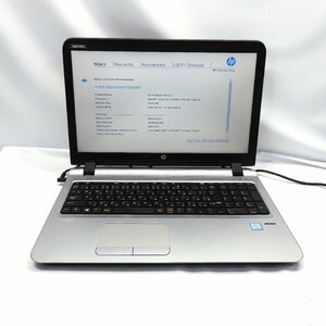 HP ProBook 450 G3 Core i5-6200U 2.3GHz/16GB/HDD500GB/DVD/15インチ/OS無/動作未確認【栃木出荷】