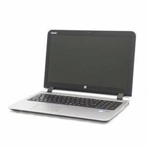 HP ProBook 450 G3 Core i5-6200U 2.3GHz/4GB/HDD500GB/DVD/15インチ/OS無/動作未確認【栃木出荷】