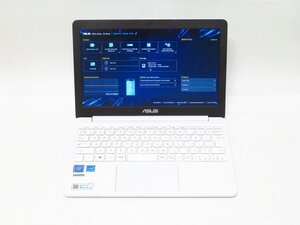 ASUS E203MA Celeron N4000 1.1GHz/4GB/フラッシュメモリ62GB/11インチ/OS無/動作未確認【大阪出荷】