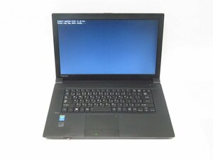 1円～ TOSHIBA dynabook Satellite B554/L Core i3-4000M 2.4GHz/8GB/SSD256GB/15インチ/OS無/動作未確認【大阪出荷】