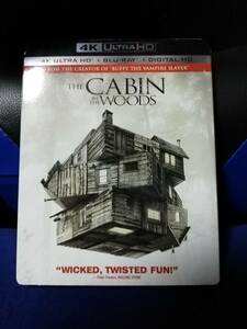 THE CABIN IN THE WOODS （邦題：キャビン）輸入版4KULTRA HD＋ブルーレイ 2枚組　新品未開封品