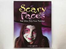 （英文）Scary Faces And Other Arty Face Paintings フェイスペインティング フェイスペイント やり方 子供_画像1