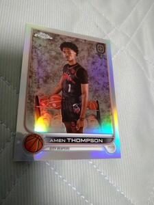 2022-23 TOPPS chrome Overtime Elite Base silver REFRACTOR AMEN THOMPSON