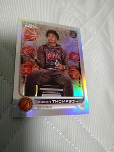 2022-23 TOPPS chrome Overtime Elite Base silver REFRACTOR AUSAR THOMPSON