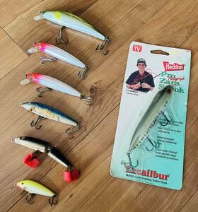 HEDDON PRO ZARA SPOOK 未使用保管品 オールドヘドン オールドラパラ k-tenブルーオーシャン付 希少 計6個セット