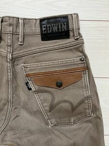 EDWIN Edwin 503 зимний wild fire дизайн распорка джинсы 28 дюймовый б/у 