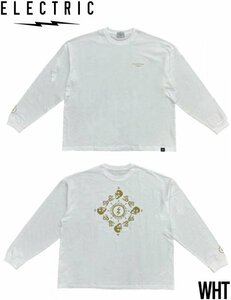 【送料無料】 ロングスリーブTEE ロンT ELECTRIC エレクトリック BANDANA BIG SILHOUETTE L/S TEE E23HT01 日本代理店正規品　WHT Lサイズ