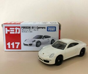 トミカ　ポルシェ　911　カレラ　No.117　2013　ミニカー　TOMICA　同梱可 PORSCHE 911 CARRERA (Edrmo_mtrtm)