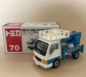 トミカ　いすゞ　エルフ　高所作業車　No.70　ミニカー　TOMICA　同梱可 ISUZU ELF AERIAL PLATFORM (Emot_grd)