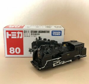 トミカ　C11 1 蒸気機関車　No.80　2012　ミニカー　TOMICA　同梱可 C11 1 STEAM LOCOMOTIVE (Edrmo_mtrtm)