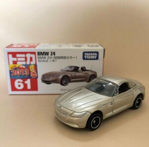 トミカ　BMW　Z4(初回特別カラー)　No.61　2013　ミニカー　TOMICA　同梱可 BMW Z4 (Erxei_pscr)