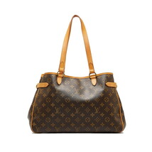 ルイ ヴィトン モノグラム バティニョール オリゾンタル ショルダー ハンドバッグ M51154 ブラウン PVC レザー LOUIS VUITTON 【中古】_画像3