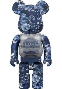 BE@RBRICK ベアブリック FLOR@ DENIM 400％