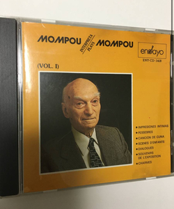 美盤　Mompou Plays Mompou モンポウ　 