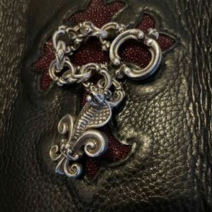 1daySALE price!skkins gold Royal Cobra key chain silver key ring wallet chain 
