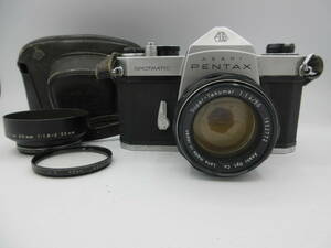 中古 カメラ ASAHI PENTAX ペンタックス SPOTMATIC SP レンズ Super-Takumar 1:1.4/50 ※動作未確認 ／O