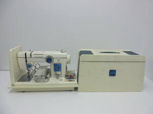 中古 JANOME ジャノメ ミシン MODEL 804 ハンドメイド ハンドクラフト 手芸 フットコントローラー付き※通電のみ確認済／H