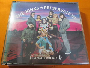 ♪♪♪ ザ・キンクス Kinks 『 Preservation (A Play In Two Acts) 』輸入盤２枚組 ♪♪♪