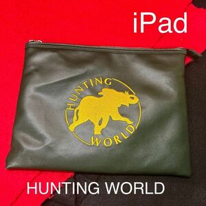 ステイショナリーケース●iPadケース★HUNTING WORLD