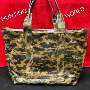 【迷彩柄】トートバッグ★HUNTING WORLD