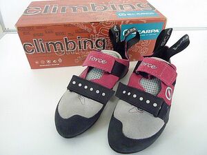 (TE) unused storage goods SCARPA Scarpa climbing shoes size EU 36boruda ring shoes sport 
