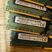 デスクトップパソコンメモリー　Micron 　DDR3　8GB 　全9枚 　　動作未確認　ジャンク_画像2