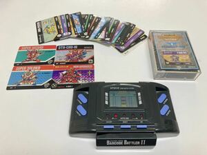 管121631 EPOCH エポック社 BARCODE BATTLER Ⅱ バーコードバトラー2 本体 CONVENI WARS 専用カード コンビニウォーズ 外伝 魔封の覇者 SET