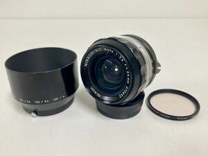 管120839h NIKON ニコン NIKKOR-N・C Auto 1:2.8 f = 24mm ニッコール 一眼レフ カメラ レンズ MF マニュアル フォーカス