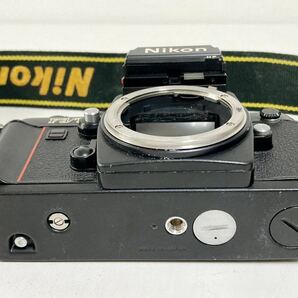 管1111102h ニコン Nikon F3/T HP ボディ 一眼レフ フィルム カメラ ブラック ストラップ 付きの画像8