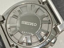 管121667h 電池交換済み SEIKO セイコー Sportura スポーチュラ クロノグラフ デイト クォーツ メンズ 腕時計 7t82-0AA0 黒文字盤 QZ_画像9