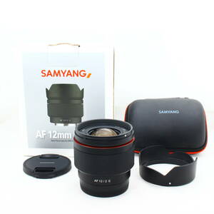 SAMYANG super wide-angle single burnt point lens AF 12mm F2 E Sony E mount #2312018