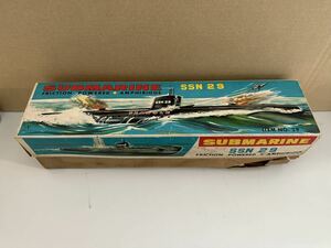 В то время подводная лодка Yonezawa Toy Ssn29 Seawolf Seawolf Summarine Tin Tun Turbine