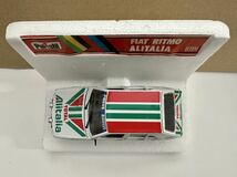 1/25 ミニカー POLITOYS POLISTIL FIAT RITMO 65 CL ALITALIA N 6 フィアット　リトモ　アリタリア_画像3