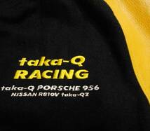 taka-Q　RACING　PORSCHE956　NISSAN　R810V　taka-QZ　袖革　スタジャン（L）_画像5