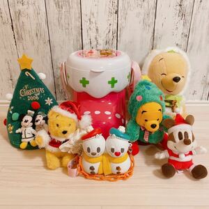 ディズニー 大量セット まとめ売り ぬいぐるみ ポップコーンバケット　クリスマス ディズニーリゾート ディズニーランド グッズ 