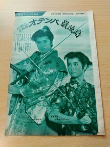 切抜き/いしだあゆみ 九重佑三子宮本武蔵 佐々木小次郎/渡哲也 オロナイン広告/平凡1966年3月号掲載