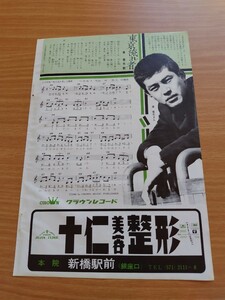 切抜き/渡哲也 東京流れ者/目次/平凡1966年5月号掲載